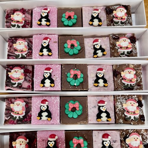 Christmas Fudge Boxes - Michele Menchin