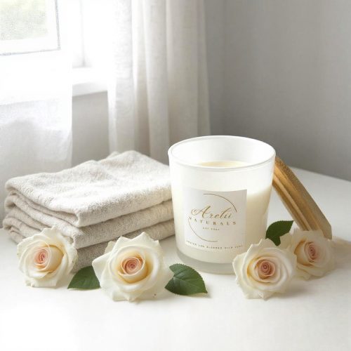 Victorian Rose Candle - Aretii Naturals